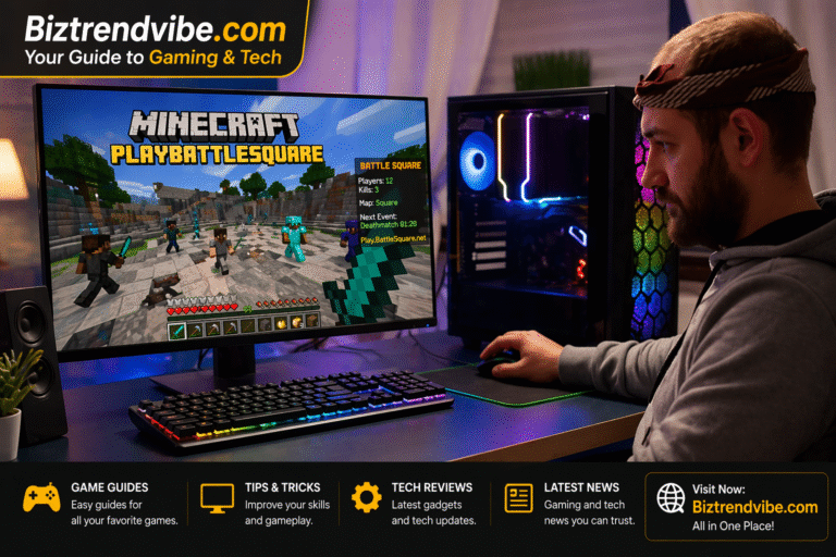 Minecraft PlayBattleSquare